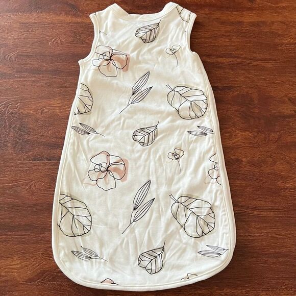 NEW Goumi Kids Slumber Sleepbag Abstract Floral SZ 0-3mo Baby Bamboo Sleepsack - Picture 2 of 3